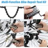 WOTOW 16-in-1 Multifunction Bicycle Repair Kit with Allen Keys and