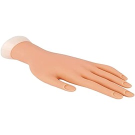 LEOFLA Künstliche Hand, ideal für die praktische Nagelmodellage und Nagelkunst mit Ständer