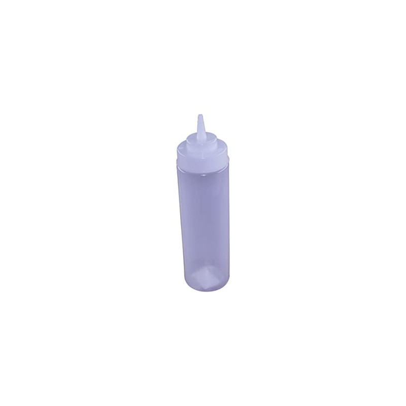 Chef Inox Wide Mouth Squeeze Bottle, 950 ml Capacity, Clear