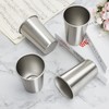 SMLIXE 4 Pack 24oz Stainless Steel Pint Cup,Healthy Unbreakable and
