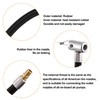 X AUTOHAUX 80cm 31" Tire Valve Stem Extension Inflator Extender