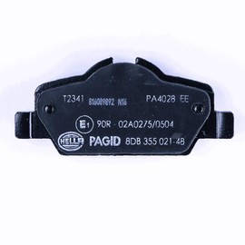 Hella 355021481 Balata de bajos metales HELLA PAGID, color NA, NA, pack of/paquete de 1