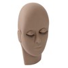 Eyelash Mannequin Head Double Laryer Eyelash Extension Removable Eyelids Makeup
