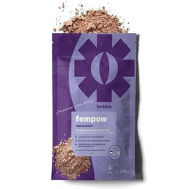 fembites fempow PMS Support - Natural Powder with L-Tryptophan, Vitamin B6, Maca & Zinc - Vegan - 200 g