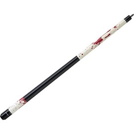 ACTION Impact IMP12 White with Red Blood Splatter Pool/Billiards Cue Stick