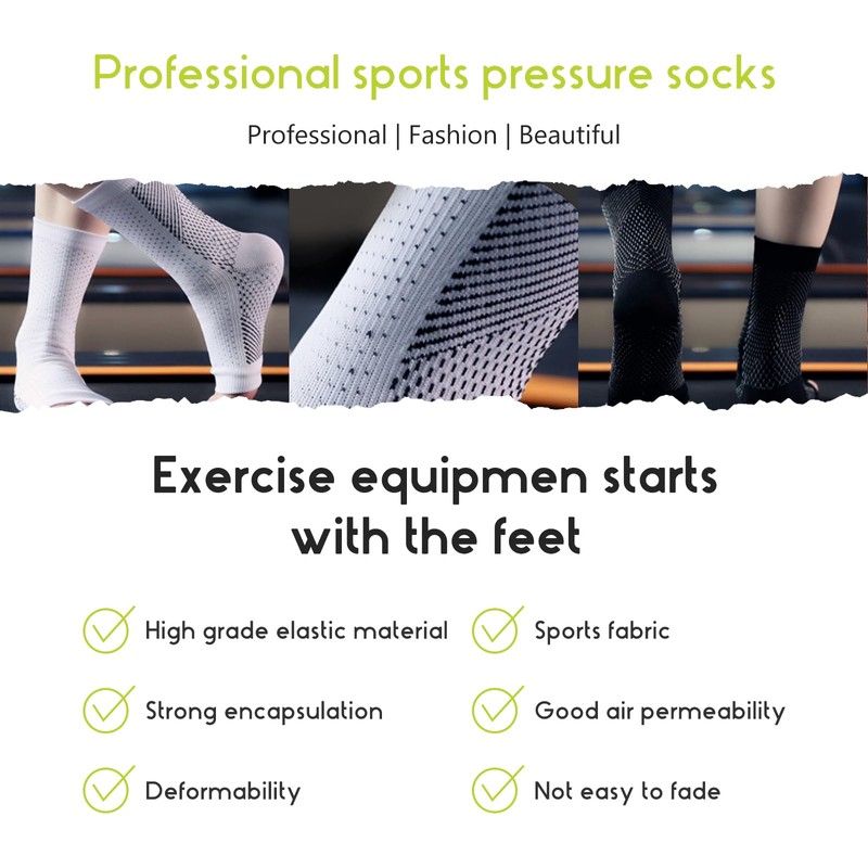 Orthopaedic Compression Socks, 4 Pairs Compression Socks, Foot Compression Ankle