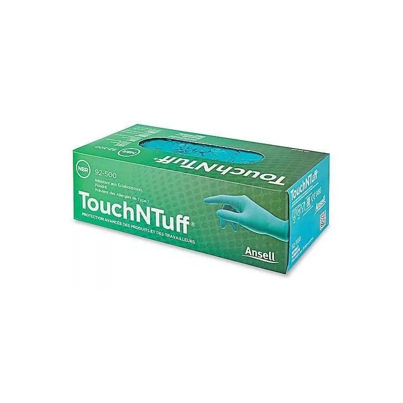 Ansell Guante De Nitrilo Touchntuff 92-600 Talla S