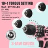 COMOWARE Pink Cordless Drill Set for Women, 12V Lightweight Electric