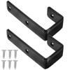 AOKWAWALIY 1 Set Rubberized Ladder Hooks Bunk Bed Stair Only