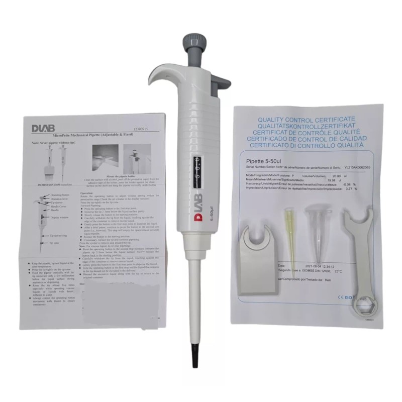 Dlab Micropipeta Dlab Volumen Variable