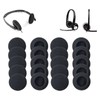 VBQFDPH 20 Pack Ear Cushion Foam Replacement Covers, 55MM, Black,