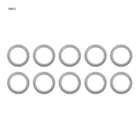 6702ZZ Ball Bearings, 10pcs Deep Groove Ball Bearings 15x21x4mm, Double Shielded Bearing for Small 15mm Hobby Shank/Rod Projects