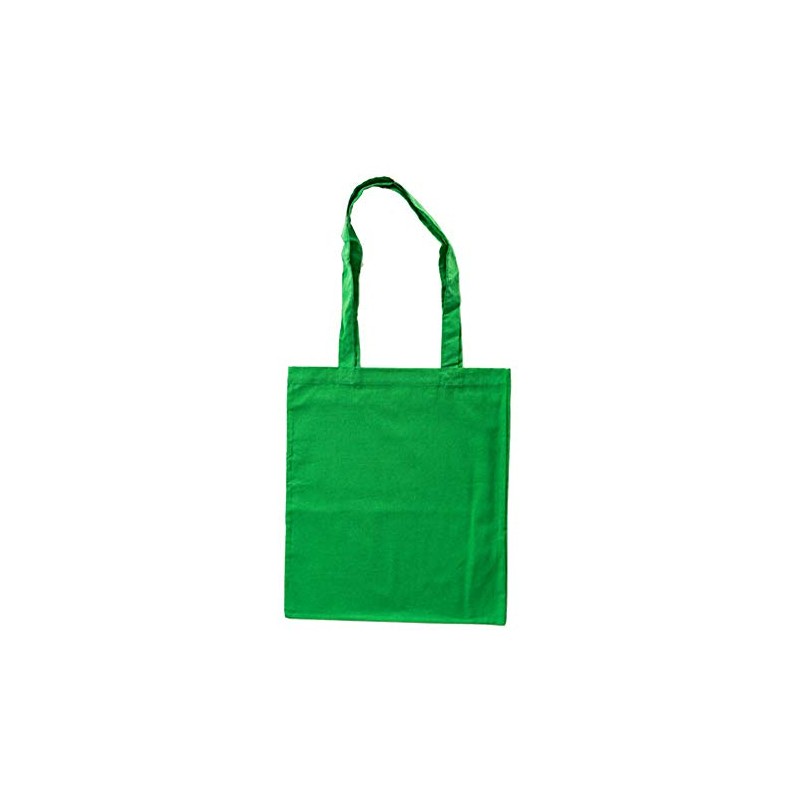 Cotton Fabric Bag with Long Handles Approx. 38 x 42