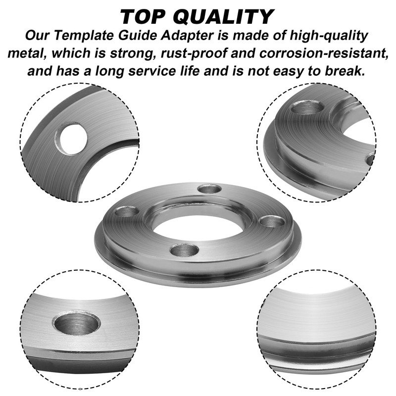 QQZ 321492-3 Template Guide Adapter for Makita Router 3606, 3612,
