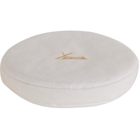 XDrum Buckwheat Cushion 21 cm - Made of Linen - Filled with Buckwheat - Diameter: 21 cm (8") - Can be used to preheat singing bowls - Transmits vibrations almost completely