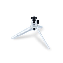 VANGUARD Vesta Mini Aluminum Tabletop Tripod with Smart Phone Holder - White Pearl