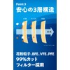 KOO Medical Japan KOO Anti-Fog Mask, Normal Size, 30 Pieces