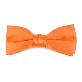 boxed-gifts Boys Clip On Bow Tie,Orange