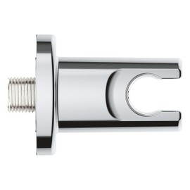 Grohe Vitalio 26962001 Wall Connection Elbow with Wall Shower Holder (Standard Connection 1/2 Inch, Male Thread, Durable), Chrome
