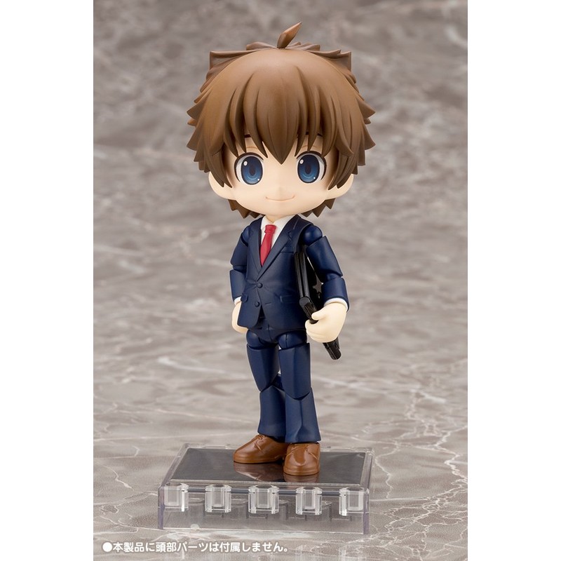 キューポッシュえくすとら スーツボディ(紺) ノンスケール PVC製 塗装済み可動フィギュア