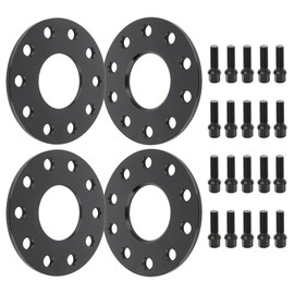 4PCS 5x130 Wheel Spacers 7mm Thread Size 14x1.5 Compatible with for Panamera 10-15 for 911 Wheel Spacers 99-15 for Cayman 06-15 for Cayenne Wheel Spacers 03-16 for Boxster 97-15
