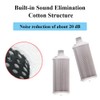 Air Compressor Muffler 1/2" NPT Male Air Exhaust Silencer Single