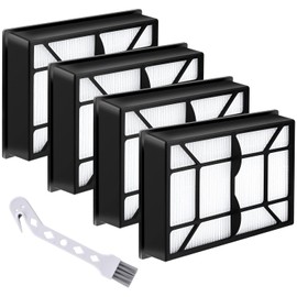 Anewise 53296 EF-9 HEPA Media Filter for Kenmore 10065, 22614, 21814, 31140, 31150, 81714, BU1005, BU1017, BU1018 Upright and Canister Vacuum, Compre to Part 53296, 4Pack