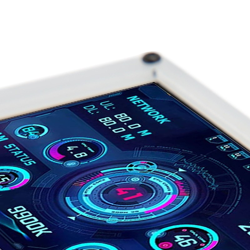 Computer Temp Monitor 3.5 Inch IPS Dimmable Theme Editor Auto