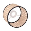 Rattan Lamp Shade Universal Rattan Woven Lampshade Lamp Cover for