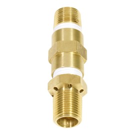 Celestial Fire Glass LP Propane Gas Air Mixer Valve, 1/2", Solid Brass, 150K BTU