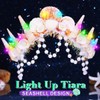 JONKY Light Up Mermaid Crown and Tiaras Seashell Tiara Ocean