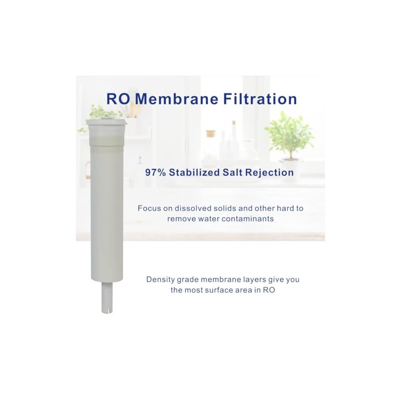 Replacement Filter Set With Membrane S-1229RS for Microline 435 Reverse