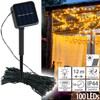 Lunartec Party Fairy Lights Solar: Set of 4 Solar Fairy