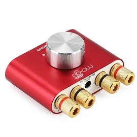 DollaTek TPA3110 30W x 2 Two Channel Mini Stereo Audio Wireless Bluetooth Amplifier Digital Signal Power Amplifier for Tablet PC Smartphone Laptops etc. - Red