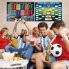 2026 World Cup Soccer Dry Erase Wall Chart Poster Set