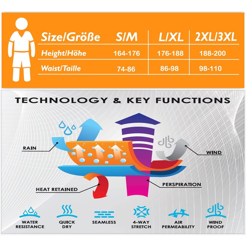 sesto senso Men's Cycling Shorts Short Under Shorts Sport Tight,