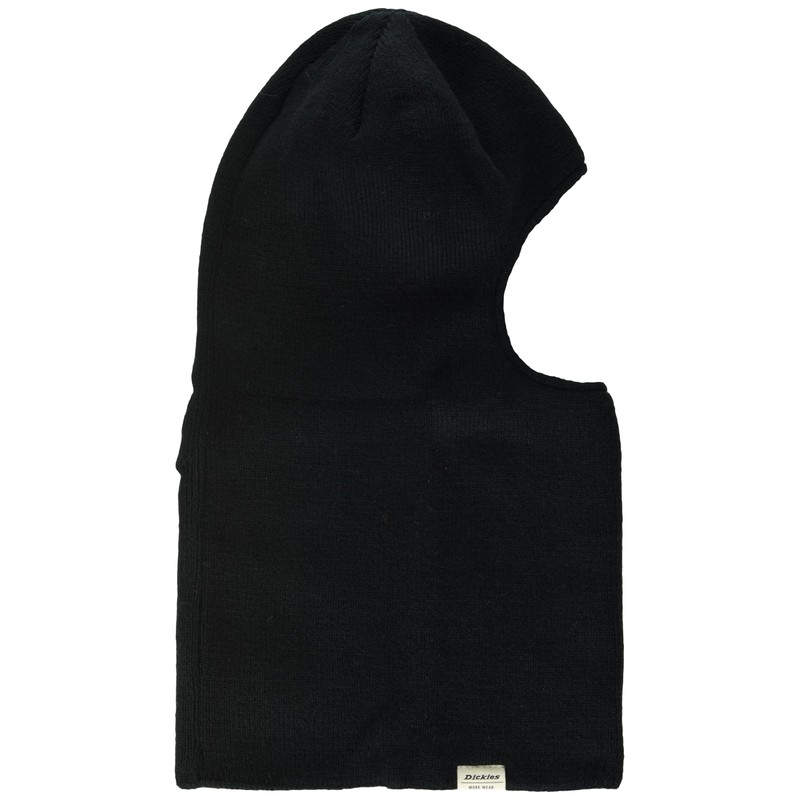 Dickies Men's Rib Knit Balaclava, Black, AL