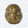 Addune Buddha Head Statue Four Faces Pleasure Anger Sorrow Joy