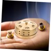 VICASKY 3pcs Adjustable Copper Moxa Box for Moxibustion Therapy Portable