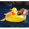 GoFloats Duck PartyTube Inflatable Raft, Float In Style (for Adults
