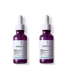 La Roche Posay 2pcs Pure Niacinamida 10 Suero 30ml Todo Tipo De Piel Día/noche
