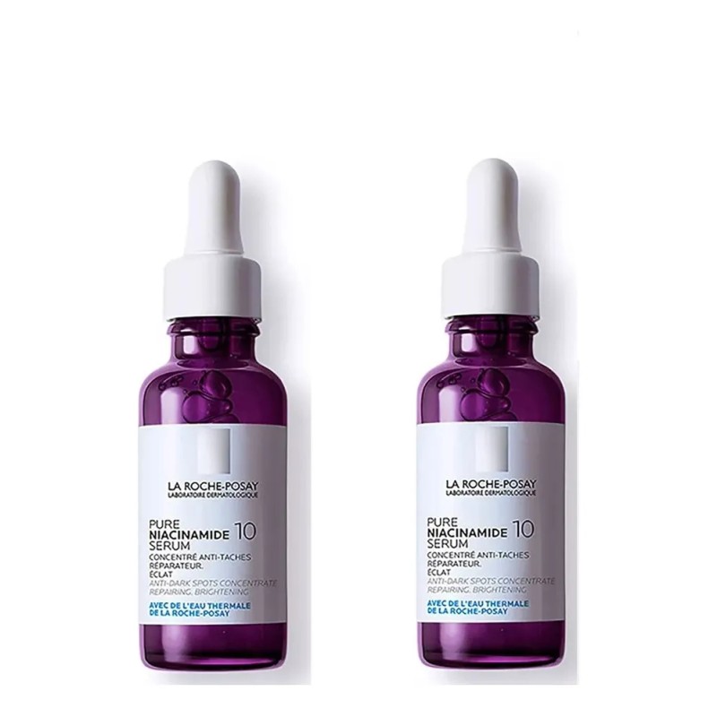 La Roche Posay 2pcs Pure Niacinamida 10 Suero 30ml Todo