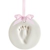 Pearhead Babyprints Baby Handprint or Footprint No Bake Keepsake Ornament,