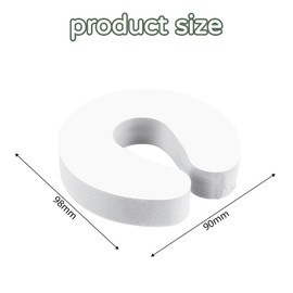 Pack of 6 Child Safety Door, Clamp Protection Baby Foam Trstopper, Door Stopper Children, Children Safety Finger Clamp Protection, Foam Children's Safety Jack, Made of EVA Foam