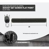 DOJA Industrial | Allen Threaded Metric Headless Screws | M3