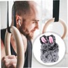 DOITOOL Rabbit Ear Plush Case for 1/2 Earphone Protective Cover