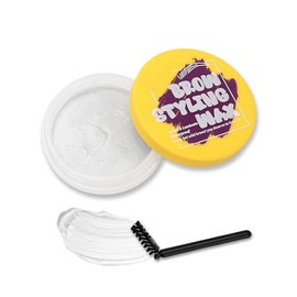 Erinde Cera Transparente Para Cejas Gel Moldeador, Duradero, Impermeable y Resistente al Sudor, Fórmula Transparente Para un Efecto Laminado Natural, Incluye Cepillo Para Cejas,#01