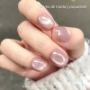 Xeijayi Light Pink Cat's Eye Gel Polish 11ml Pale Pink