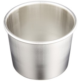 Endo Shoji WPL07040 Commercial Pudding Cup No.4, 18-8 Stainless Steel, Made in Japan