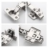 Furniware 2 pcs Soft Close Cabinet Hinges,110° Full Overlay Cupboard